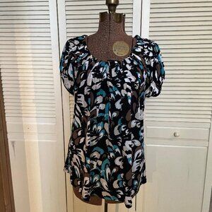 Style & Co. Top Women's XL Pleated Neckline